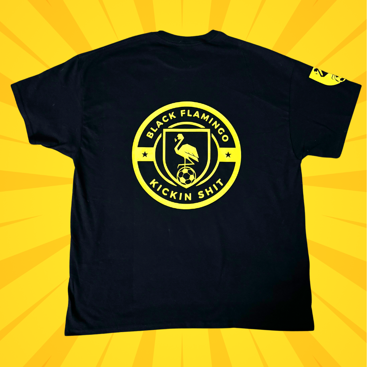 Black Flamingo Soccer Club T-shirt