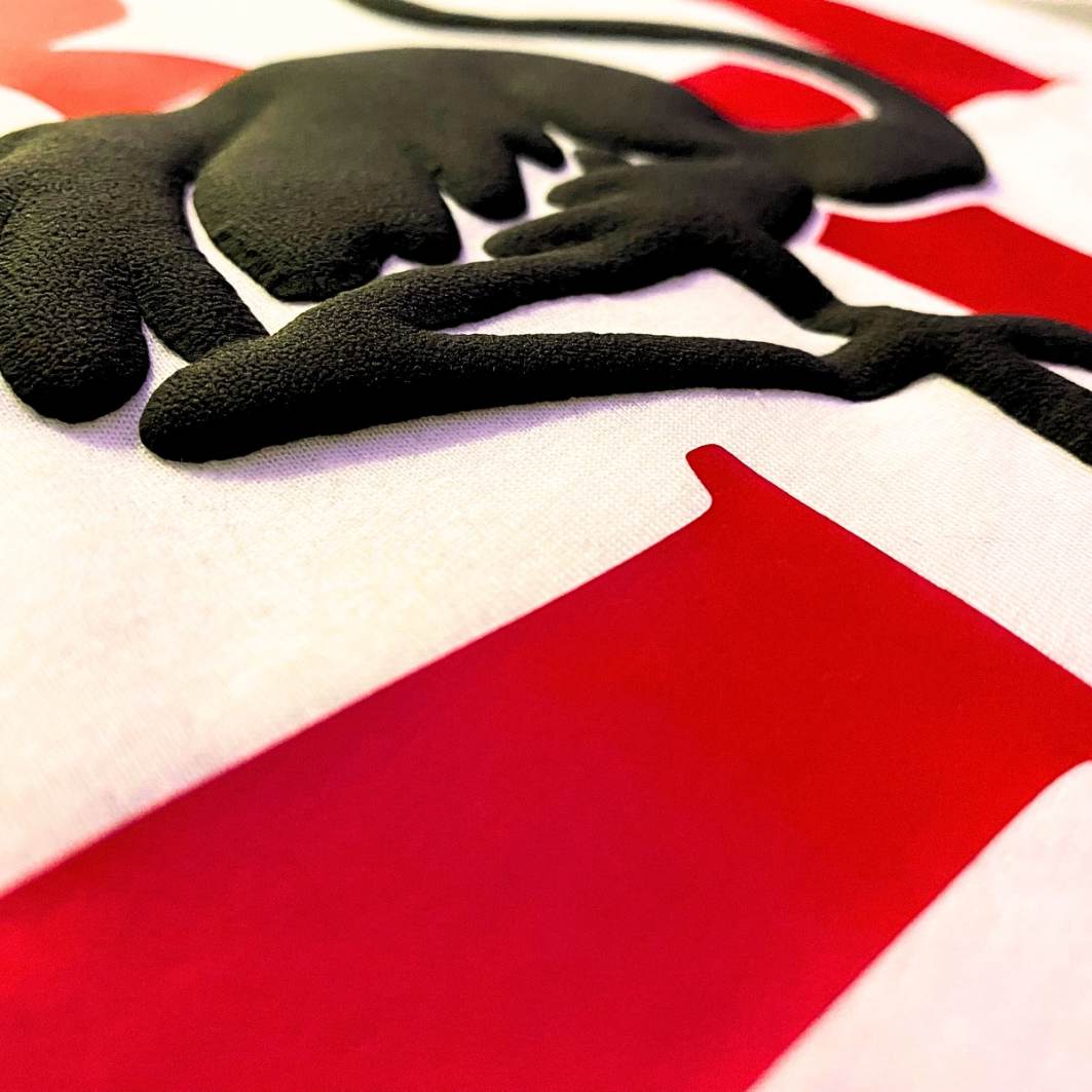 Black Flamingo Candy Cane T Shirt