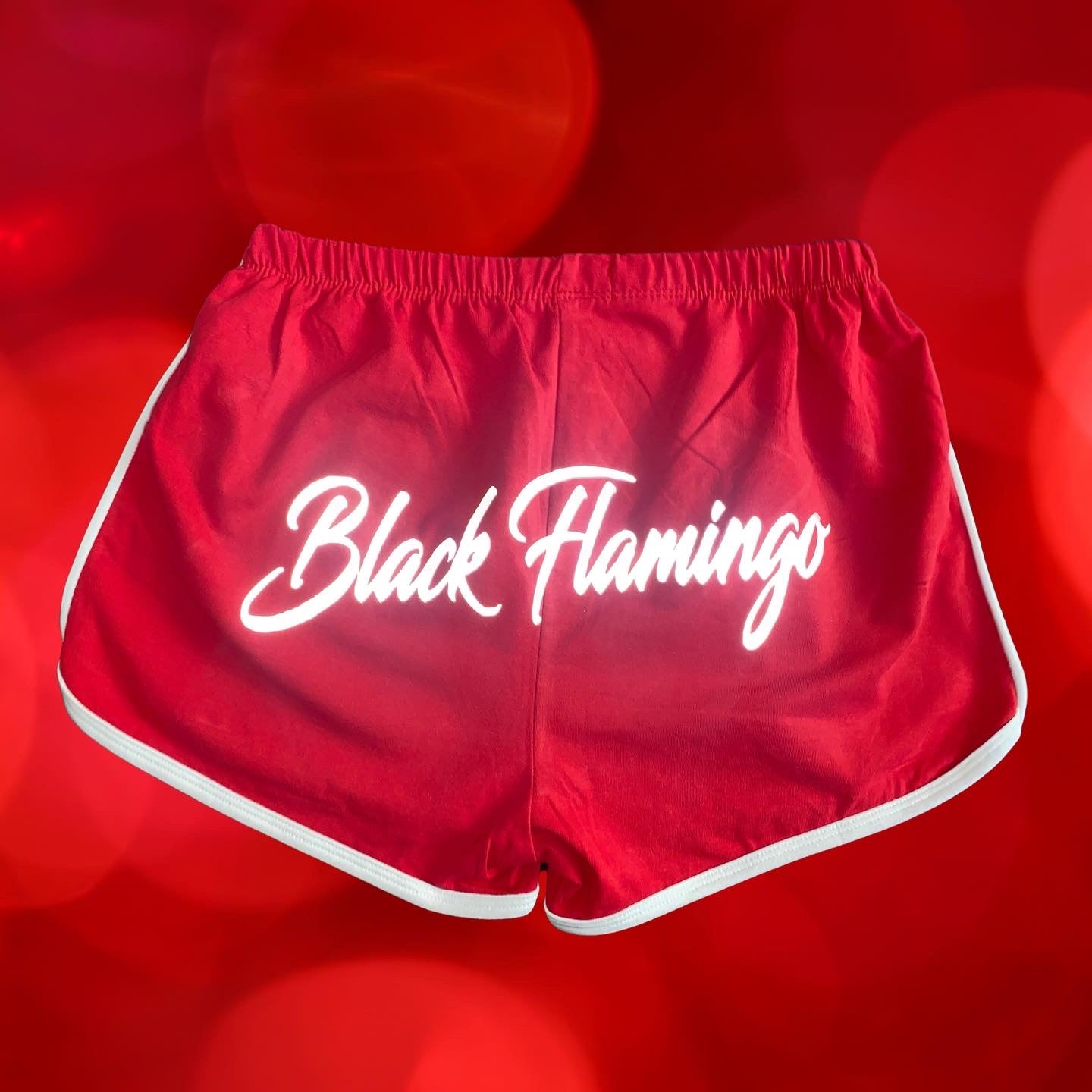 Black Flamingo womens’ cheek Shorts