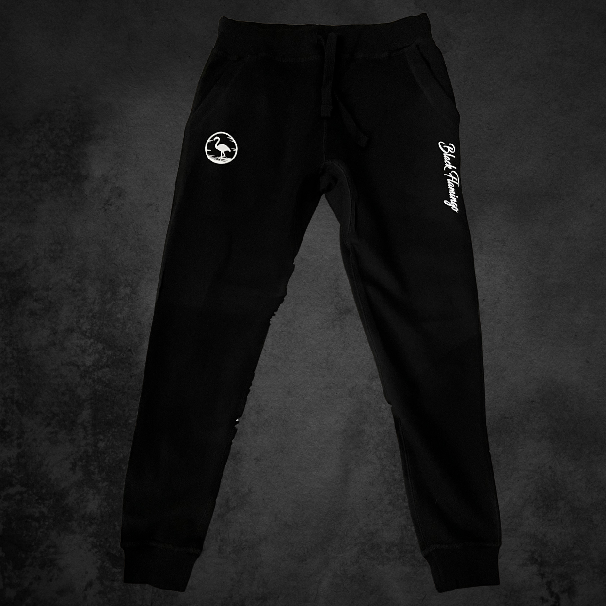 Black Flamingo Joggers